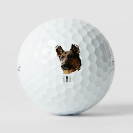 German Shepherd Golfball