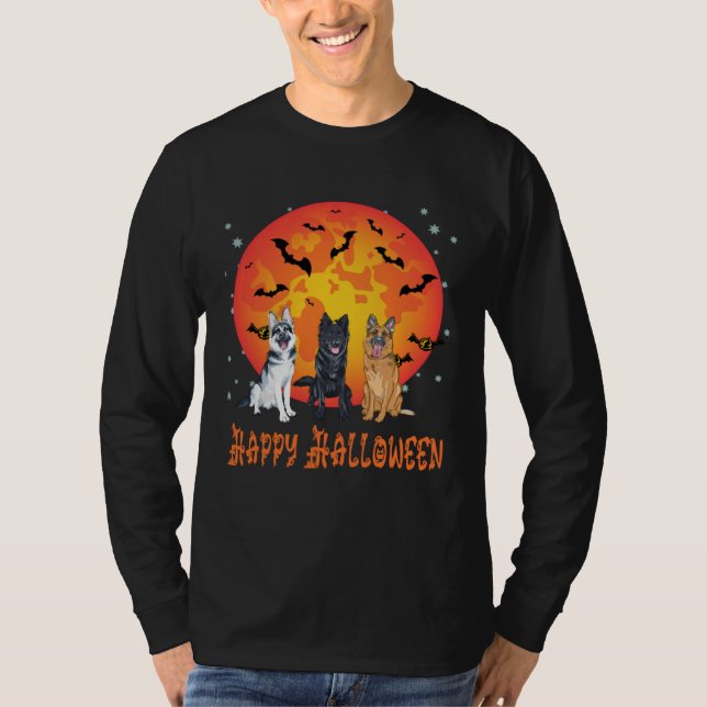 German Shepherd Halloween costume for Men Women Ki T-Shirt (Vorderseite)