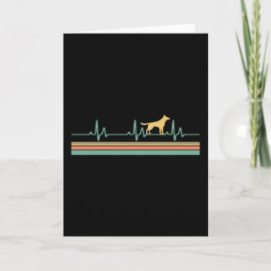 German shepherd heart beat karte