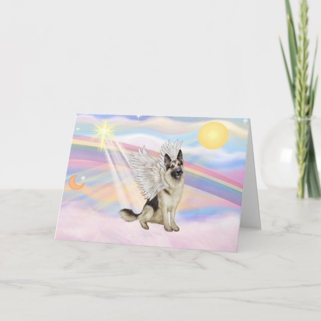 German Shepherd Karte (Vorderseite)