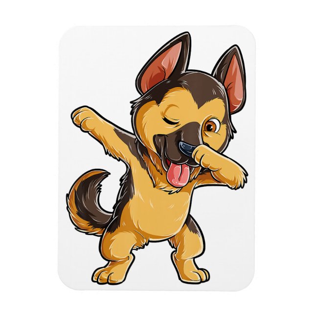 German Shepherd Lover Kühlschrank Magnet (Vertikal)