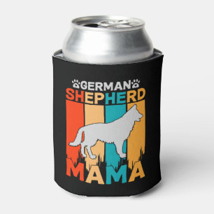 German Shepherd MAMA, Blue Brown on Ladys Black Dosenkühler