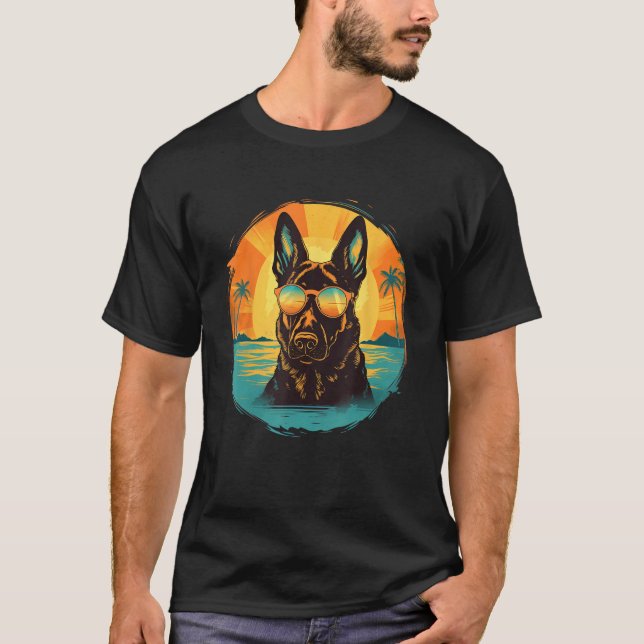 German Shepherd Men Women Kids_3 T-Shirt (Vorderseite)