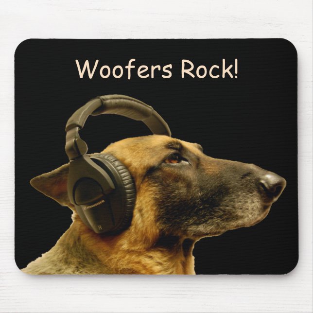 German Shepherd Mousepad DJ (Vorne)
