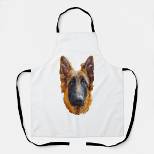 German Shepherd Niedlich Puppy Dog LSC Schürze
