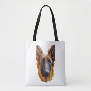 German Shepherd Niedlich Puppy Dog LSC Tasche