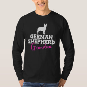 German Shepherd Oma Funny Dog T-Shirt