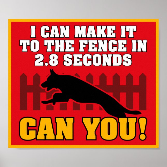 German Shepherd Poster (Vorne)