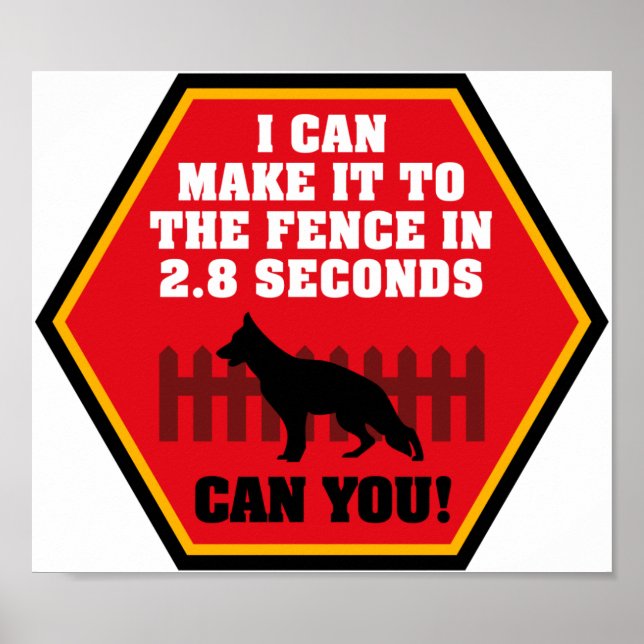 German Shepherd Poster (Vorne)