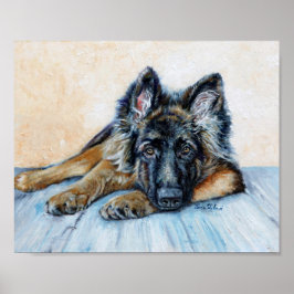 German Shepherd Poster