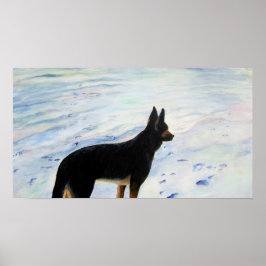 German Shepherd Poster