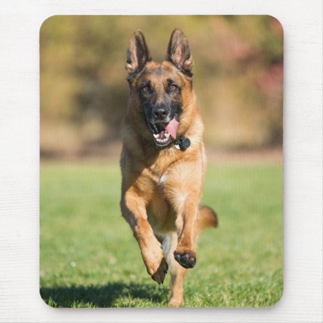 German Shepherd Running Mousepad (Vorne)