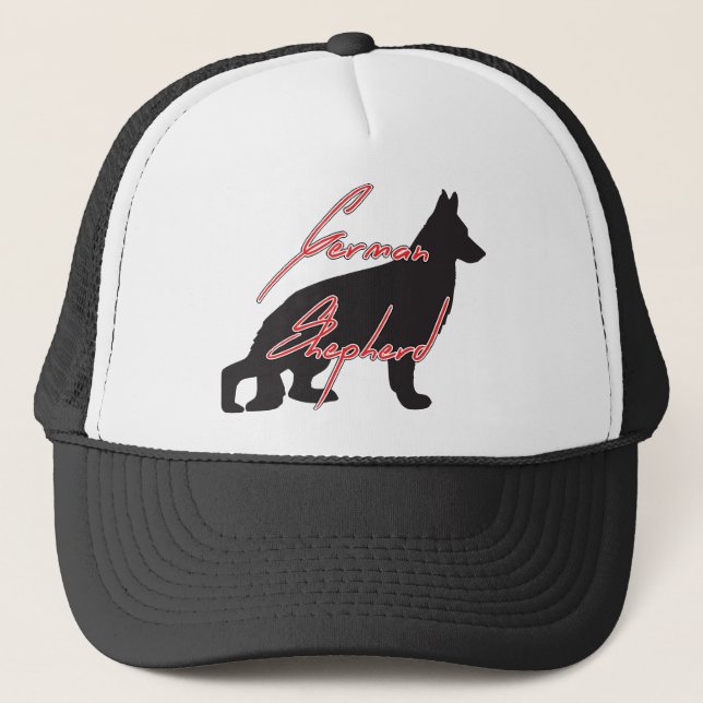 German Shepherd Truckerkappe (Vorderseite)