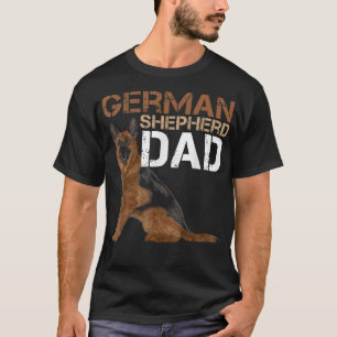 German Shepherd Vater Owner Schäfer German Dog Lov T-Shirt