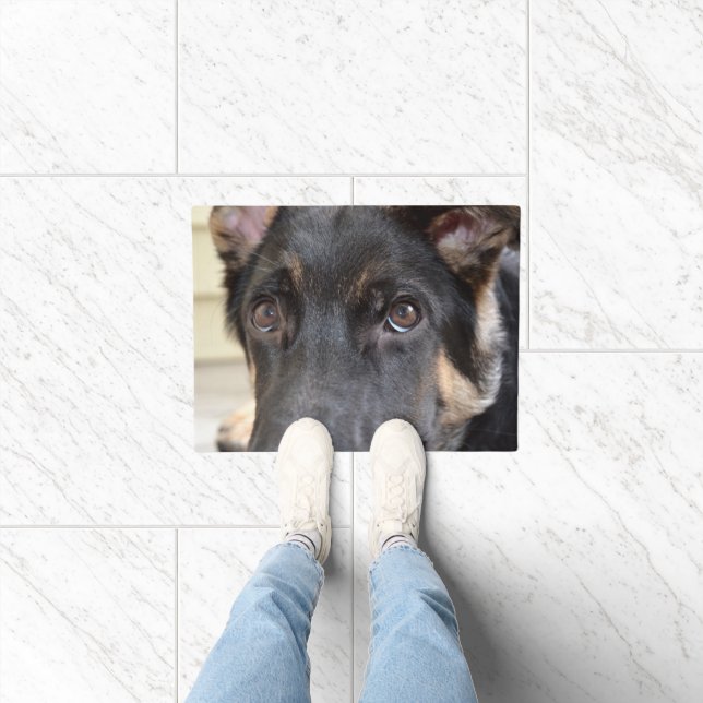 German Shepherd von Shirley Taylor Fußmatte (Indoor)
