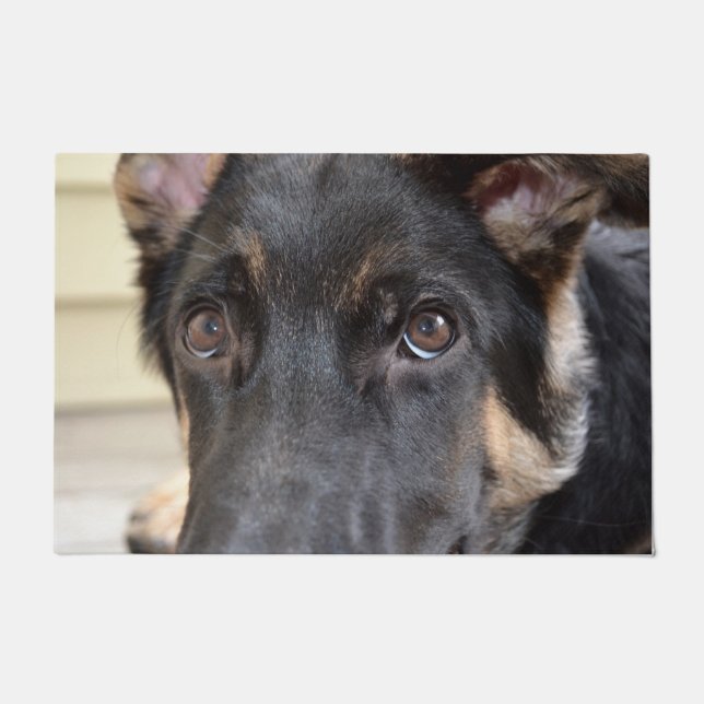 German Shepherd von Shirley Taylor Fußmatte (Vorderseite)