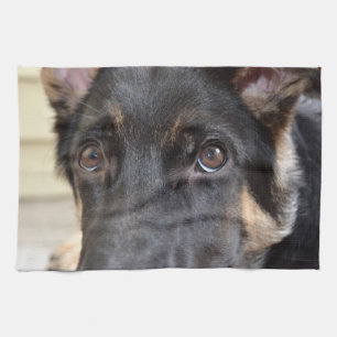 German Shepherd von Shirley Taylor Handtuch
