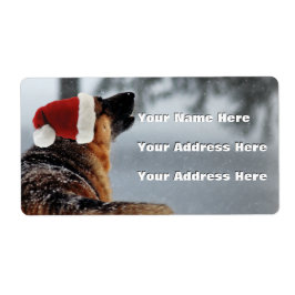German Shepherds Address Labels