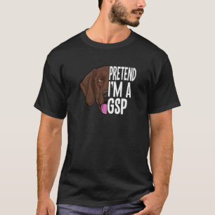 German Shorthair Pointer Halloween Apparel Gsp Dog T-Shirt