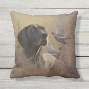 German Shorthaired Pointer , Deutsch Kurzhaar Tape Kissen