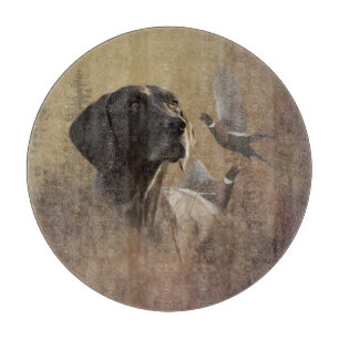 German Shorthaired Pointer , Deutsch Kurzhaar Tape Schneidebrett