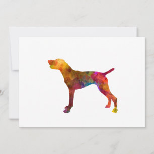 German Shorthaired Pointer im Watercolor