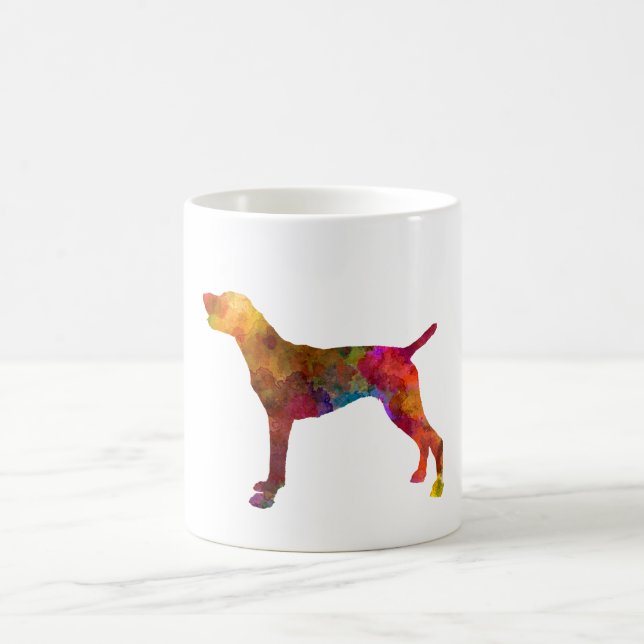 German Shorthaired Pointer im Watercolor Kaffeetasse (Mittel)