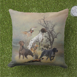German Shorthaired Pointers (GSP) Kissen