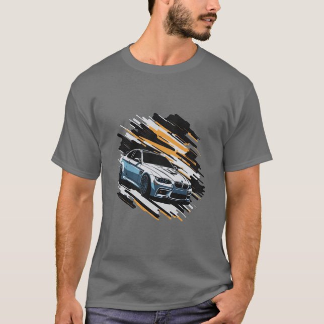 German Sports Car T - Shirt (Vorderseite)