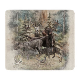 German Wirehaired Pointer Schneidebrett