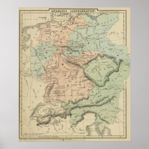 Germanischer Bund Poster