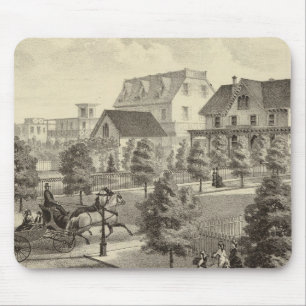 Germantown Hütte, Atlantic City, NJ Mousepad