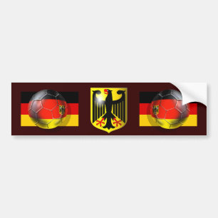 Germany coat OF of arm football of signal autostic Autoaufkleber