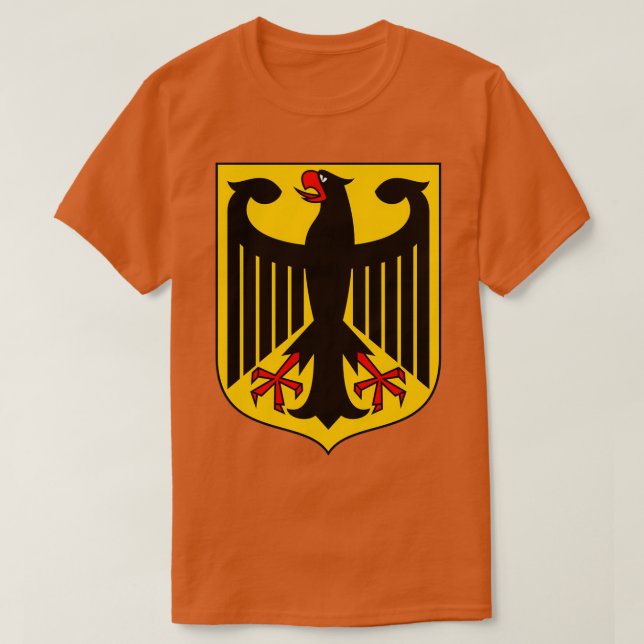 Germany curling icons T-Shirt (Design vorne)