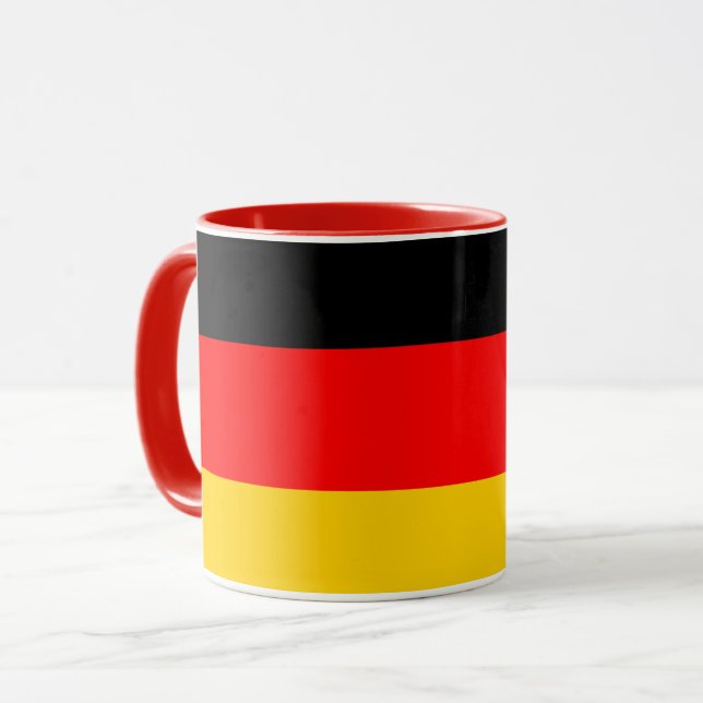 Germany Flag Coffee Mug – German Decor (Devant gauche)