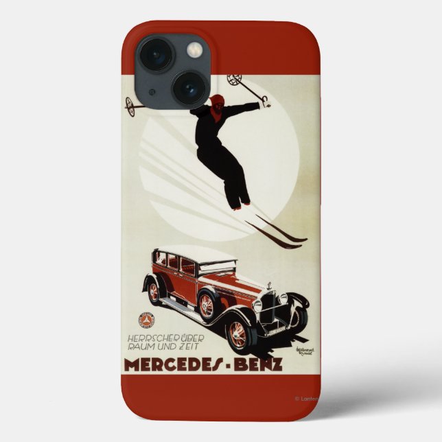 Germany - Jumping Skier Case-Mate iPhone Hülle (Rückseite)