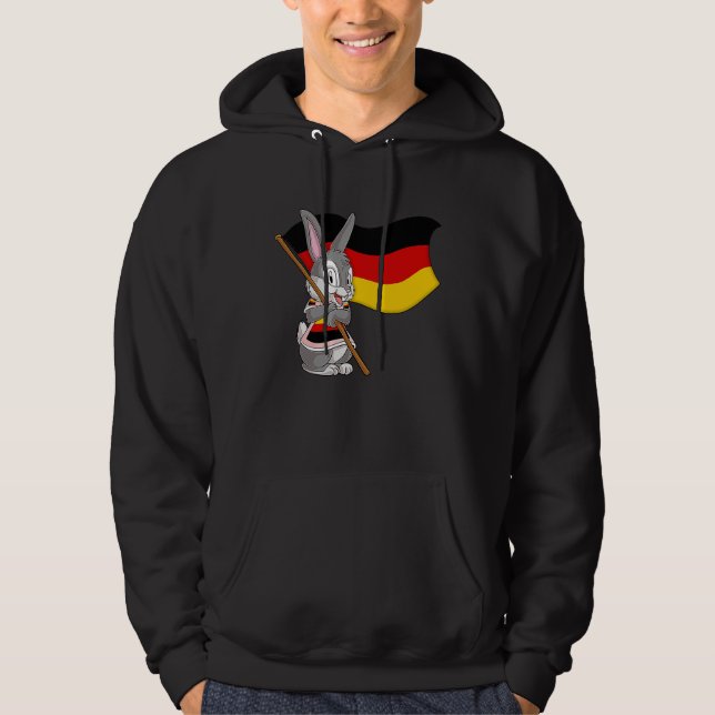 Germany Rabbit Hoodie (Vorderseite)