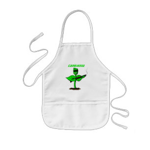 Germinator Cyborg Pflanze lustiger Cartoon Kinderschürze