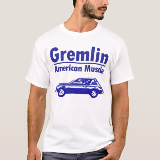Germlin amerikanischer Muskel zerstörter T - Shirt