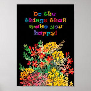 Gerne Dinge Wild Blume Poster