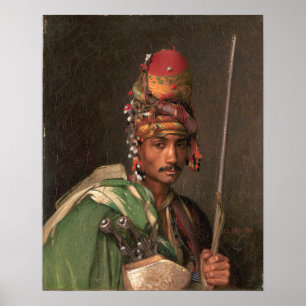 Gérôme - A Bashi Bazouk Poster