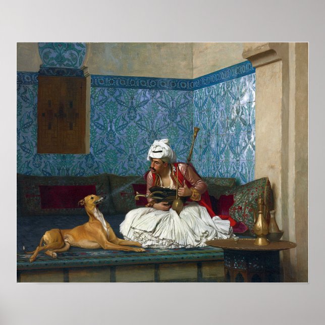 Gérôme - A Joke 1882 Poster (Vorne)