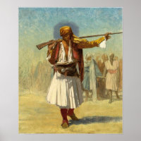 Gérôme - Albanischer Offizier (Offizier Arnaoute) 