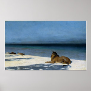 Gérôme - Einsamkeit Poster