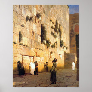 Gérôme - Klagemauer Poster