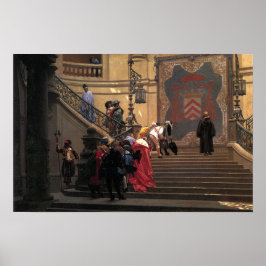 Gérôme - Power Hinter dem Thron 1873 Poster