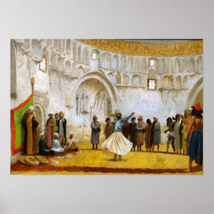 Gérôme - Skizze für den tanzenden Derwisch 1889 Poster