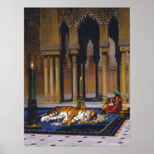 Gérôme - Trauer-Pascha Poster