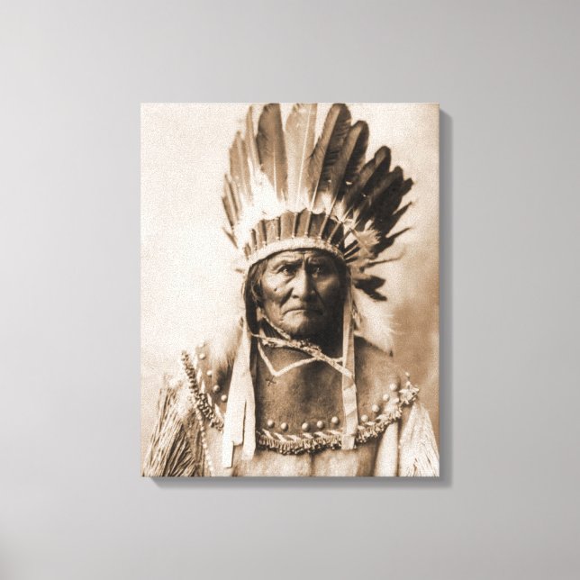 Geronimo 1904 Wrapped Canvas Leinwanddruck (Vorderseite)