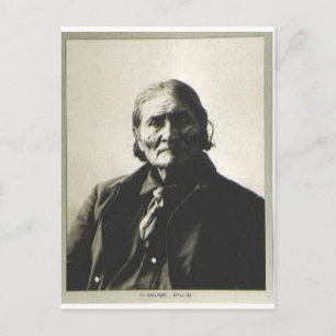GERONIMO__APACHE POSTKARTE